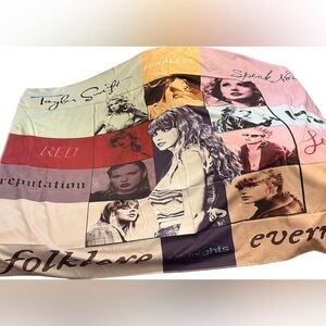 Taylor Swift Eras Tour Tapestry Wall Hanging Banner NWOT 56”x36”